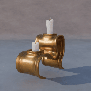 Infinity Candle Holder - 3D model by TriDimen Studio on Thangs