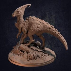 Juju Fantasy Dinosaur - Presupported 3D Model
