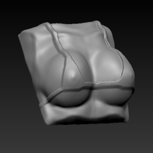 Keycap Bikini 3D Model