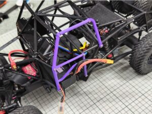 Kyosho Rampage Cab Cage Door for full size LiPo Batteries by jnkw279