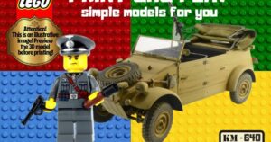 LEGO Volkswagen KDF 82 Kübelwagen