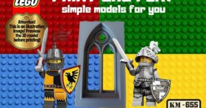 LEGO medieval window by Mgr. Pavel Krist | Download free STL model