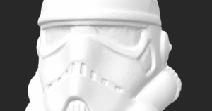 LEGO ultra-realistic stormtrooper helmet
