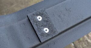 Land rover rear tub rubber pads 332582
