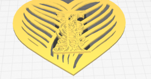 Letter I Heart