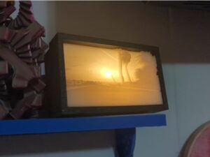 Light Box for 3D printed image by Chronnotrigg