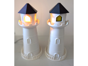 Lighthouse Night Light by lglauberman