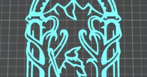 Lord of the Rings Wall Art by Jorg394 | Download free STL model