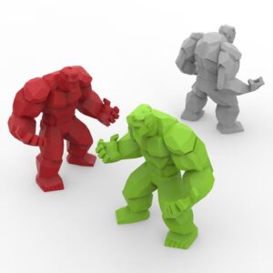 Low Poly Hulk v2