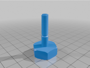 M6 x1 Bolt by visualbuilder