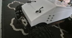 MT10 Body cover tesla truck shape, team associated by Serkan | Download free STL model