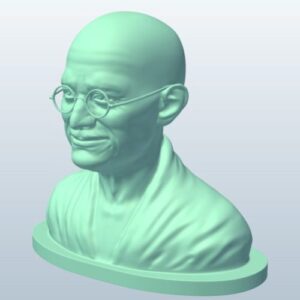 Free 3D Mahatma Gandhi Statue Model