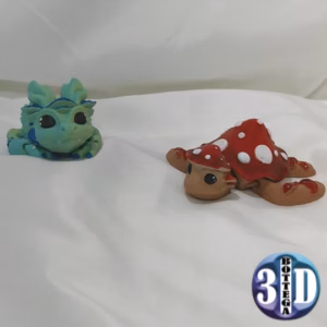 Other STL Download - Fungus Dragon, articulated toyby bottega3d