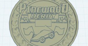 Pinewood Derby Medal