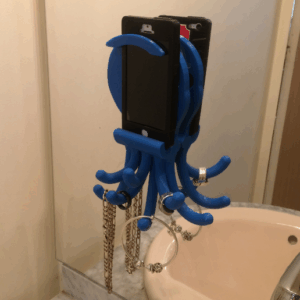 Popi the Octopus, phone and jewelry holder