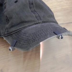 Protective Mask Clip on Cap 防護面具夾 3D Model