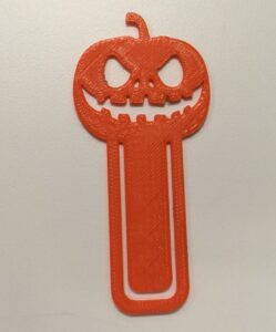 Pumpkin Bookmark for Halloween Reading @ Pinshape