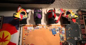 Pup Hood Mannequin Head Wall Mount by Wuffy Wufferson | Download free STL model