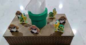 Rectangular-Short Mario Tissue Box Cover by Kdan721 | Download free STL model