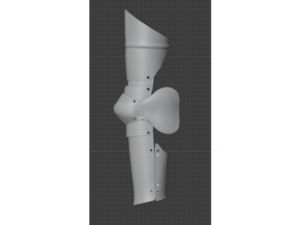Rerebrace (Bicep, Elbow, Forearm Armor)  by Flabbiscuit