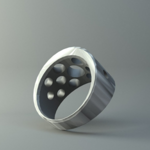 Ring - Bevelled cylinder - holes