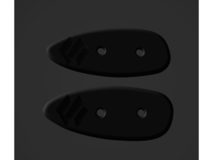 SV650S / SV650 Mirror Block off plate Gen 1 Curvy by RouseRacing