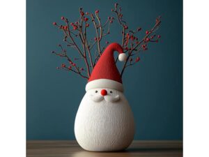 Santa Clause Vase by decorartor