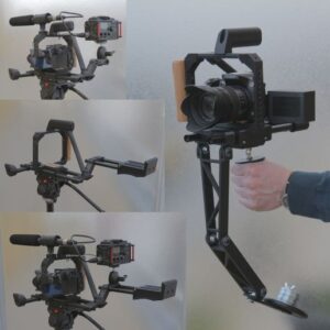 Shoulder pad for DSLR type GH4, 5D