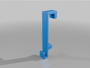 Shower Basket Hanger to fit 1.5 inch wide Shower frame  by jimbasile