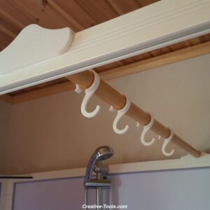 Shower cabin hook accessories