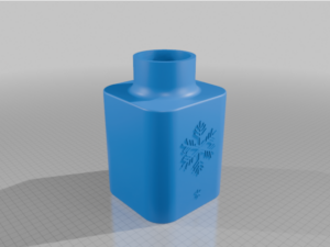 Snowflake Vase for Christmas Decor by decorartor