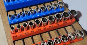 Socket Holders 1/2" Drive - Gridfinity (1 row) by ADHDid | Download free STL model