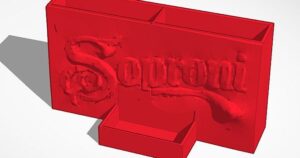 Soproni asztali tolltartó
