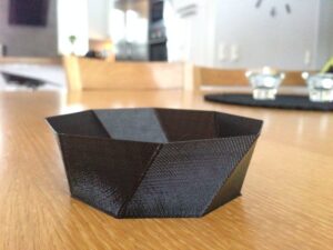 Spiral 8 edges bowl @ Pinshape