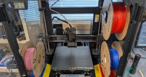 Spool Mount for Prusa Original Enclosure Floor Position by RocknRolla | Download free STL model