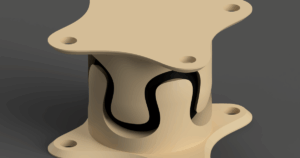 Squash Ball Vibration Isolation Couplers by Jake | Download free STL model