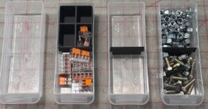 Stack-On Drawer Dividers for 64-Drawer Parts Organizer by Jib | Download free STL model
