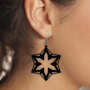 Star Earrings, Pendant, Jewelry - 3D model by OALPO on Thangs