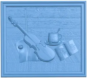 
								Still life painting T0012843 download free stl files 3d model for CNC wood carving			