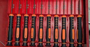 Teckman Torx Security Screwdriver Set Holder Tray