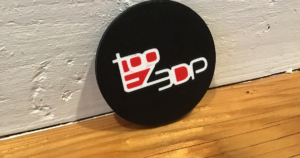Too EZ 3d printing logo coaster