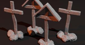 Trench Crosses by Udo's 3D World | Download free STL model