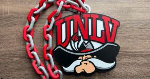 UNLV Rebels Oversized Necklace, Pendant by Salvadori3D | Download free STL model