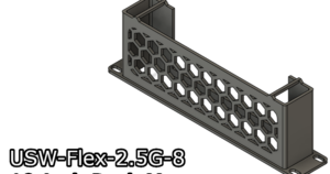 USW-Flex-2.5G-8 10-inch Rack Mount by Maurício Pessoa | Download free STL model