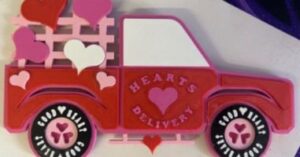 Valentine's Day Truck
