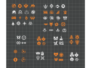 Valorant Keycaps Icons / Abilities (Print and Glue) by MihovecDesign