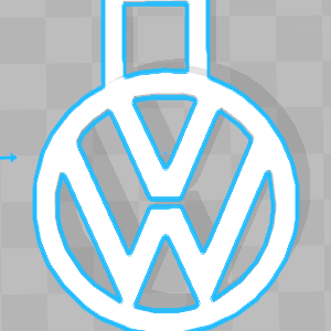 Volkswagen Key Chain