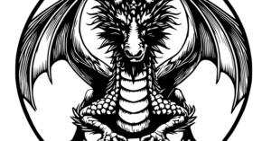 Wall art: Dragon (17) by Nina Máčová | Download free STL model