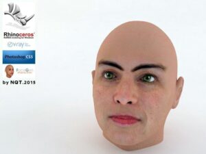 Woman Head by NQT2015 @ Pinshape