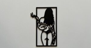 Woman Wall Art #14 by Ninomalbinho | Download free STL model
